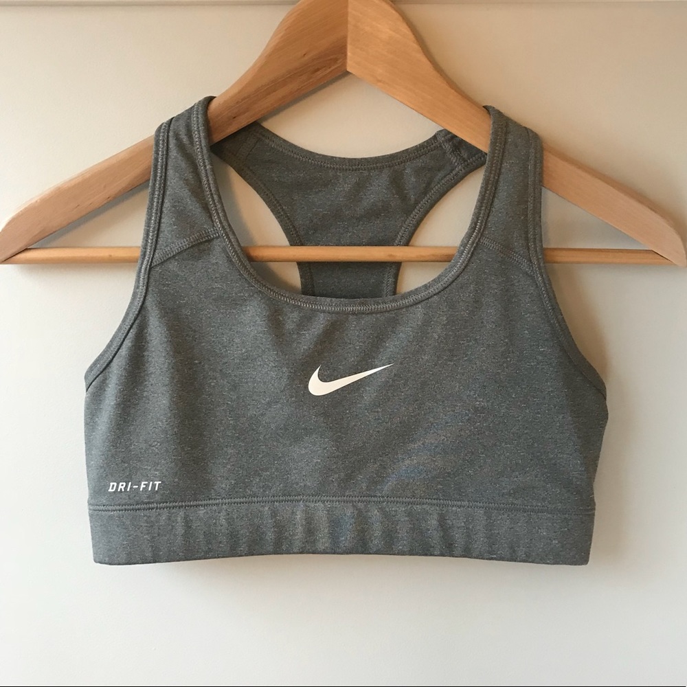 Nike Dry Fit Sports Bra - Gray